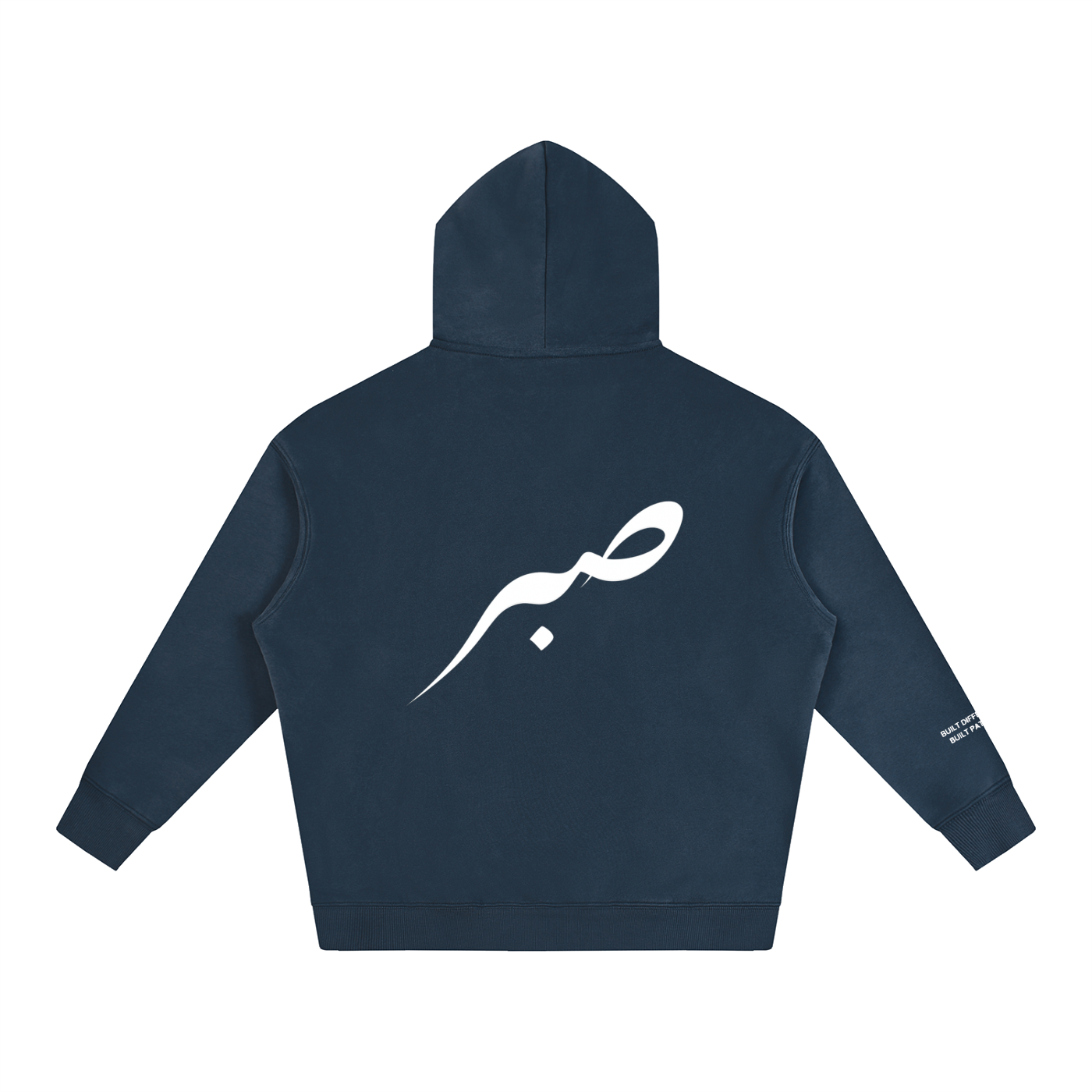 SABR Oversize Fleeced Hoodie "BUILT PATIENT"