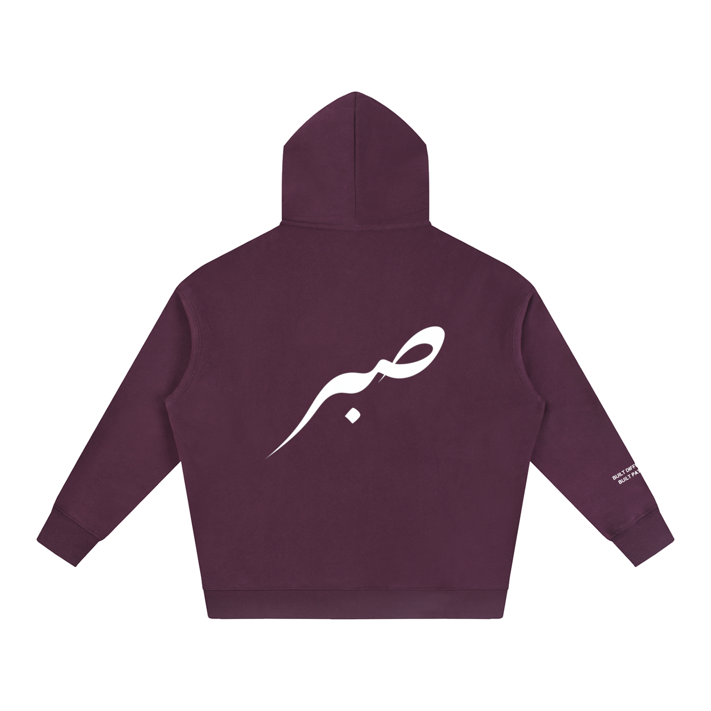 SABR Oversize Fleeced Hoodie "BUILT PATIENT"