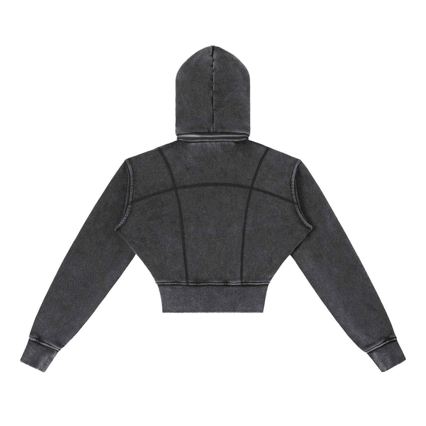 Sabr Hoodie Vintage Washed Cropped Fleece