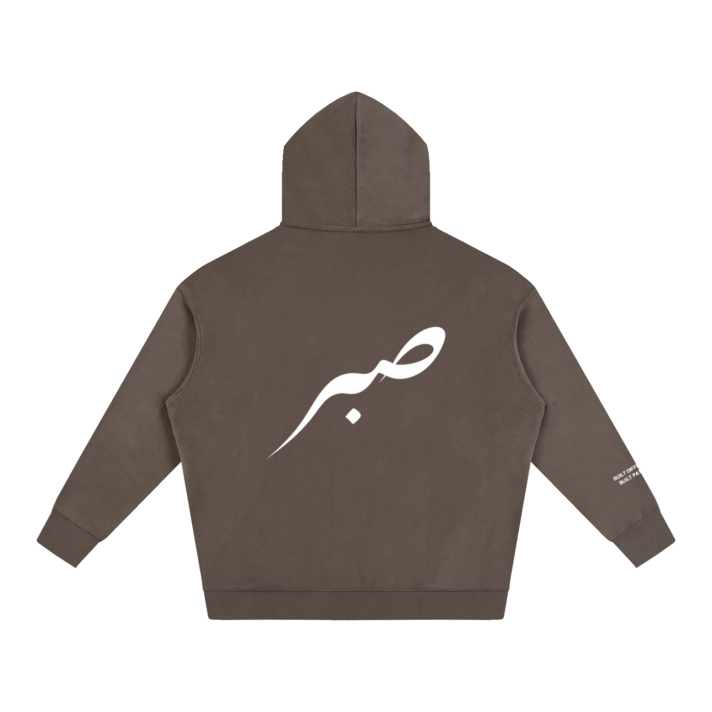 SABR Oversize Fleeced Hoodie "BUILT PATIENT"