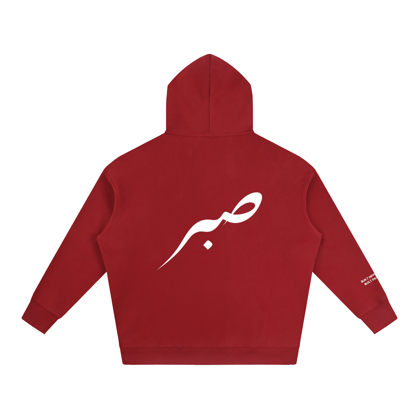 SABR Oversize Fleeced Hoodie "BUILT PATIENT"