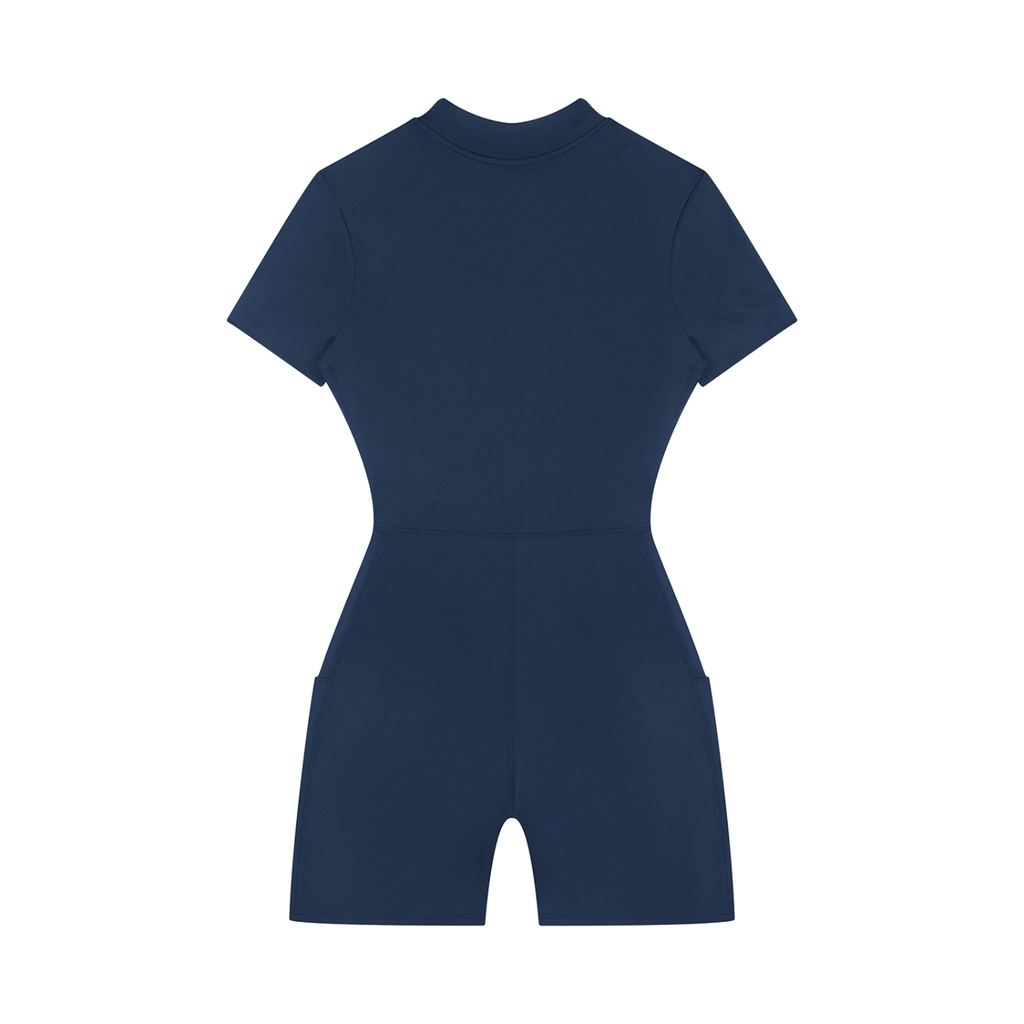 SABR Women's Quarter-Zip Short Sleeve Romper