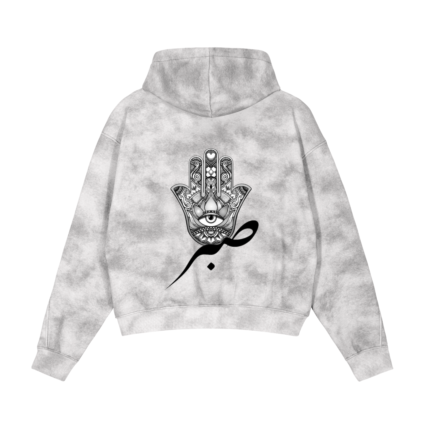 SABR Washed Zip-Up Fleece Hoodie