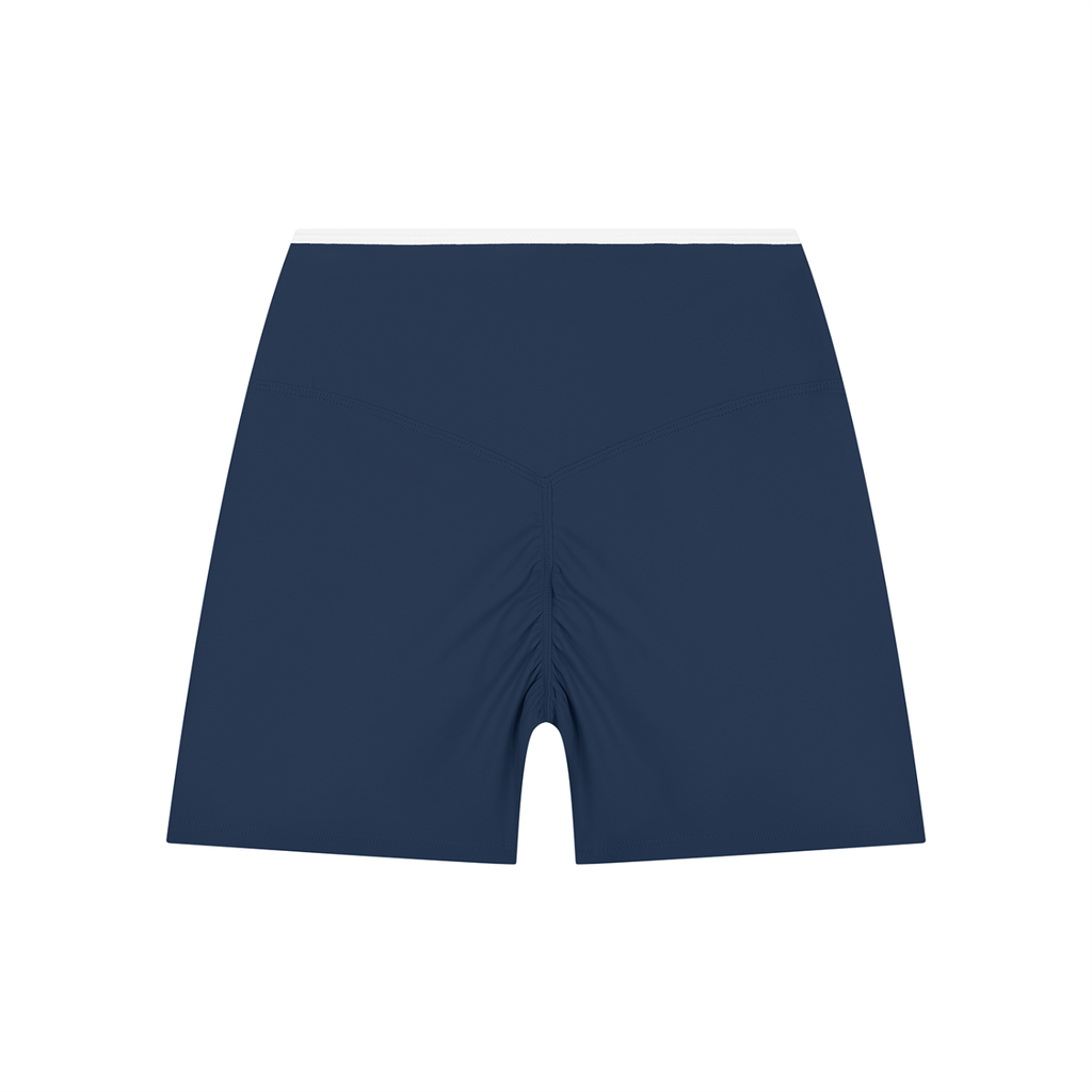 SABR Women’s High Rise Color Block Yoga Shorts