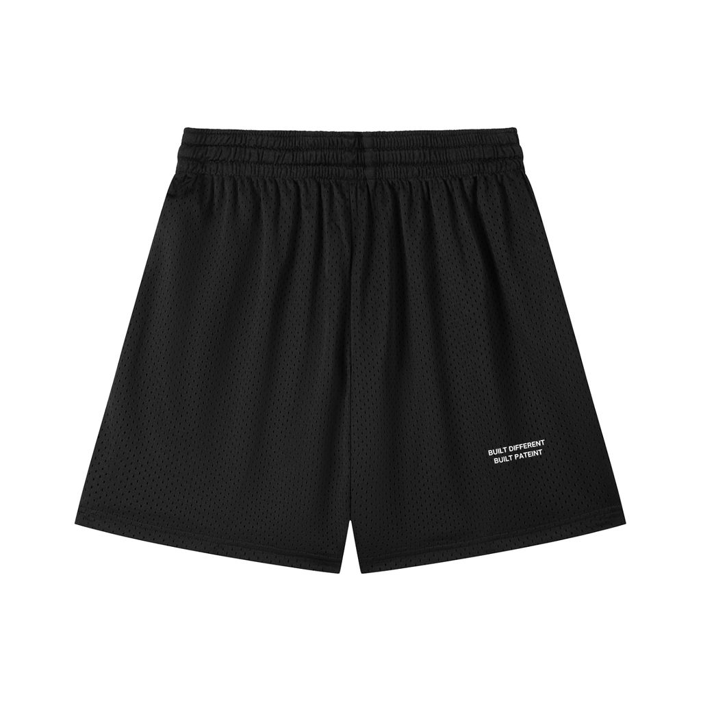 SABR 'BUILT DIFFERENT' Mesh Drawstring Shorts