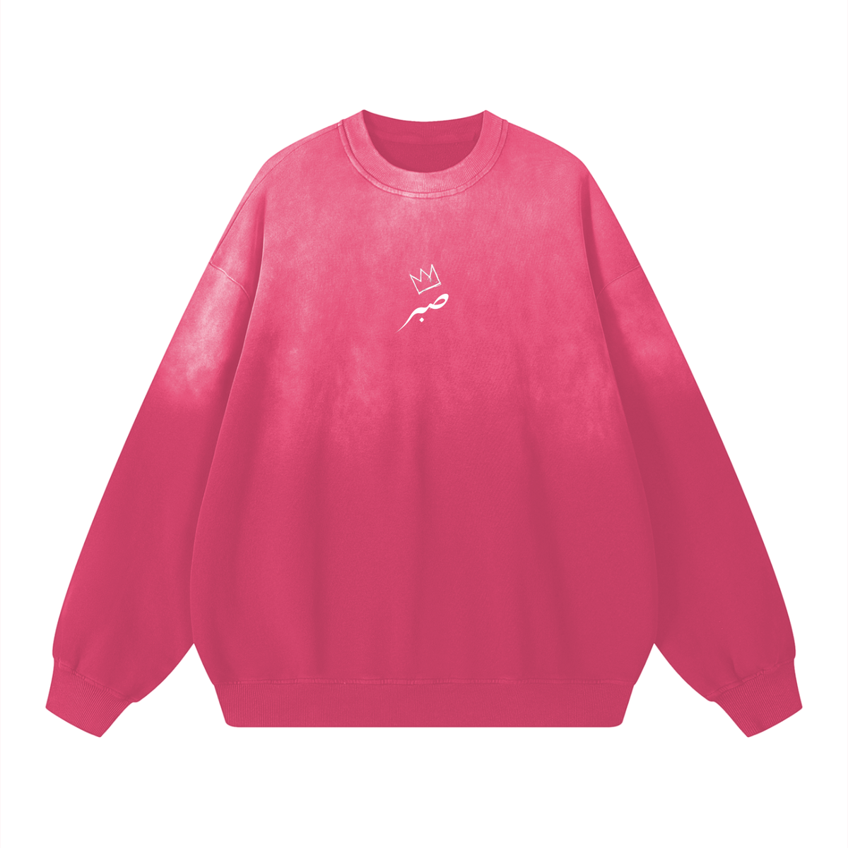 Sweatshirt Sunfade Drop-Shoulder Cotton