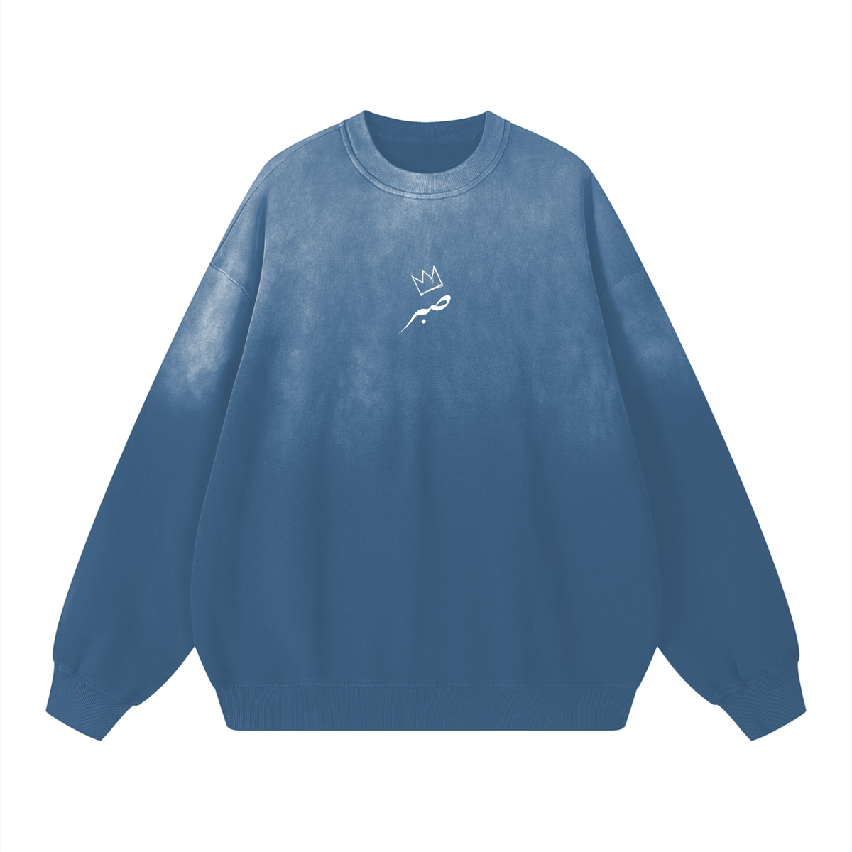 Sweatshirt Sunfade Drop-Shoulder Cotton