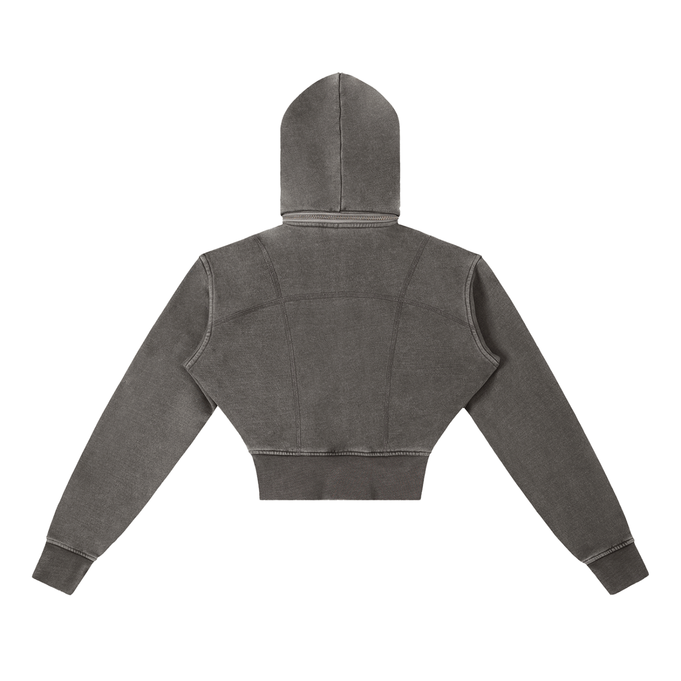 Sabr Hoodie Vintage Washed Cropped Fleece