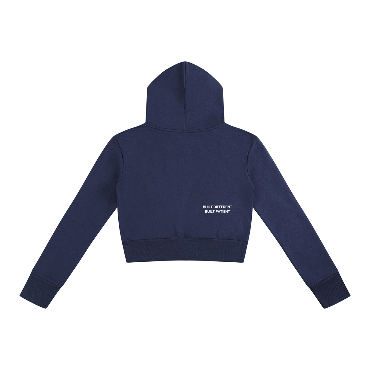 WOMENS Hoodie Slim Crop Full Zip