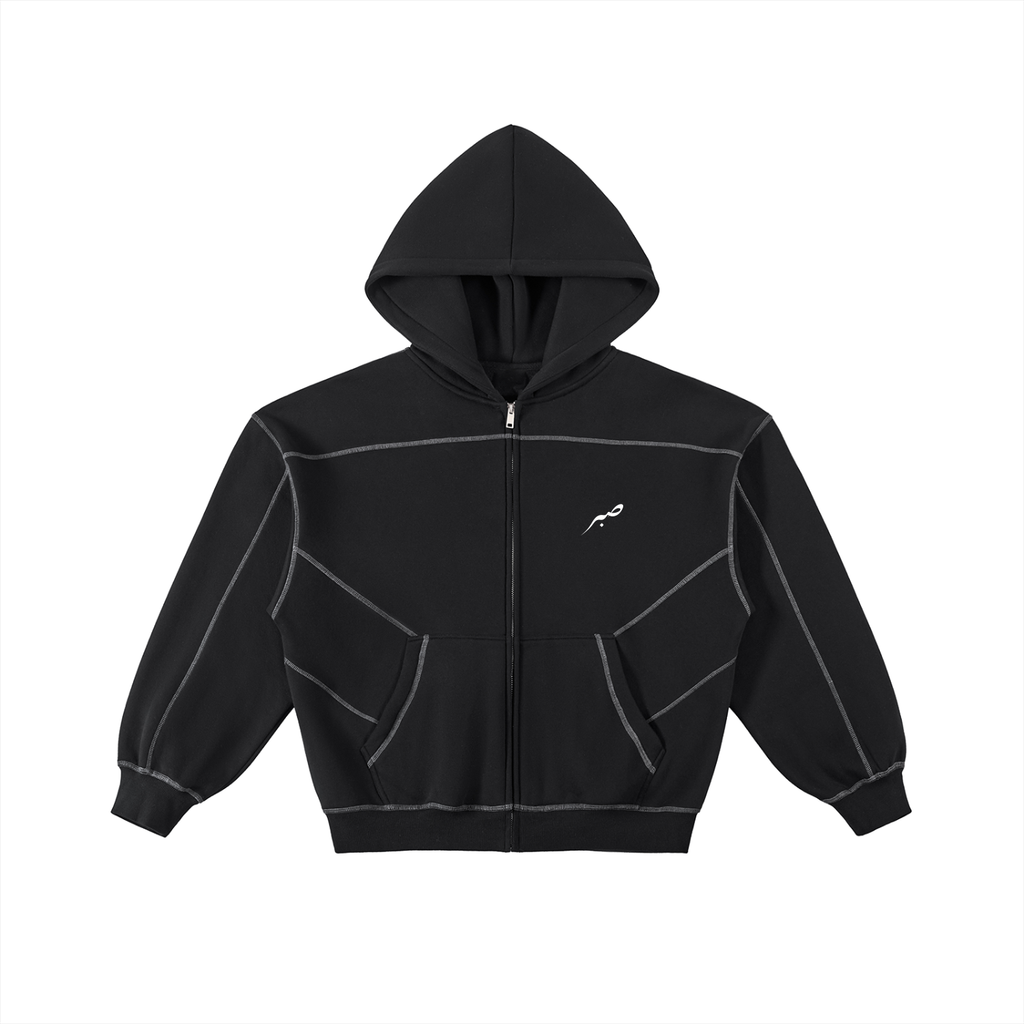 SABR Jacket Contrast-Stitched Fleece