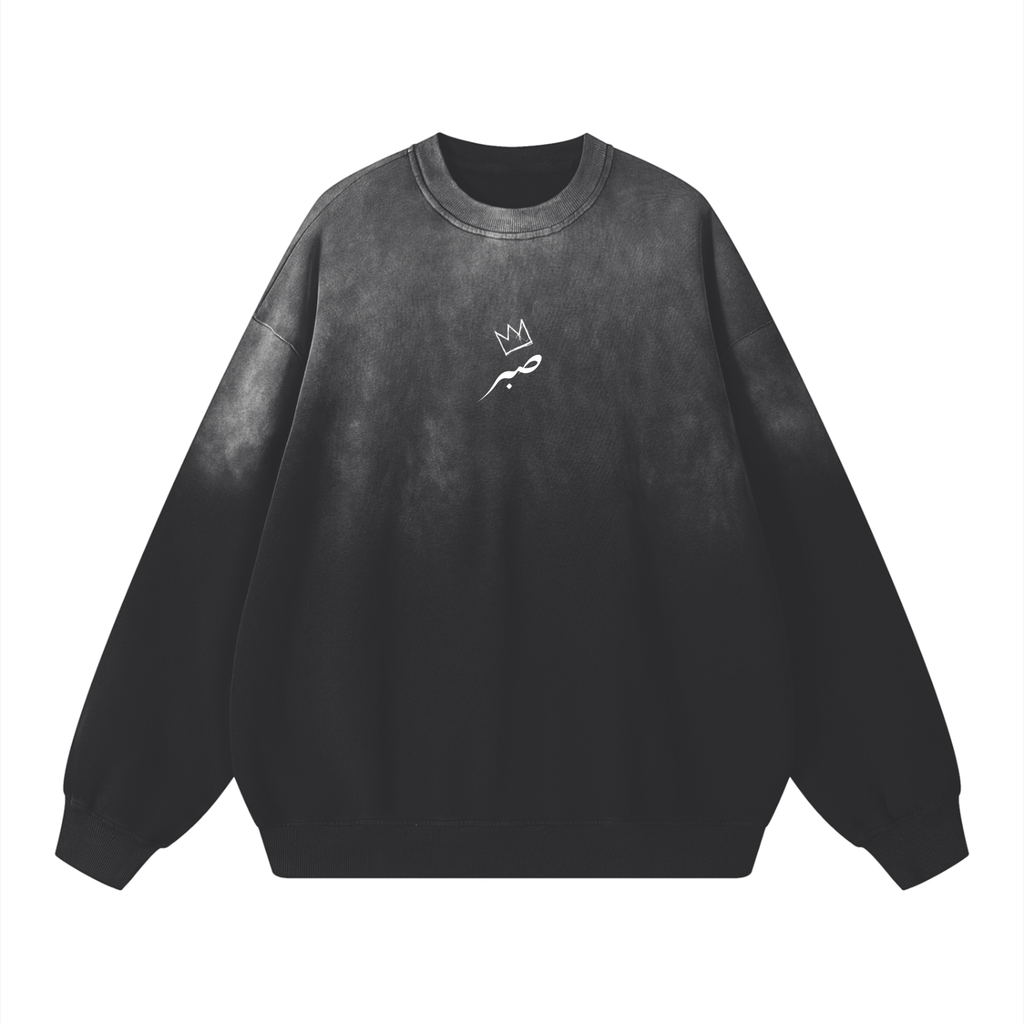 Sweatshirt Sunfade Drop-Shoulder Cotton