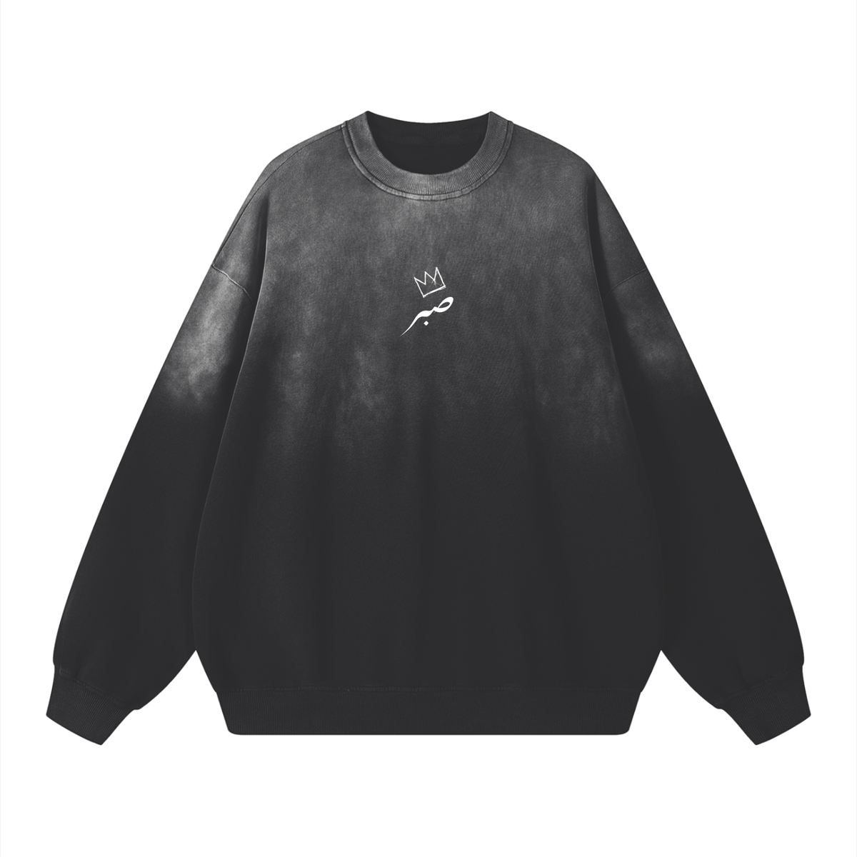Sweatshirt Sunfade Drop-Shoulder Cotton