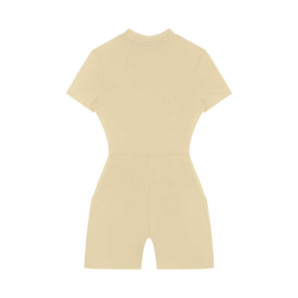 SABR Women's Quarter-Zip Short Sleeve Romper