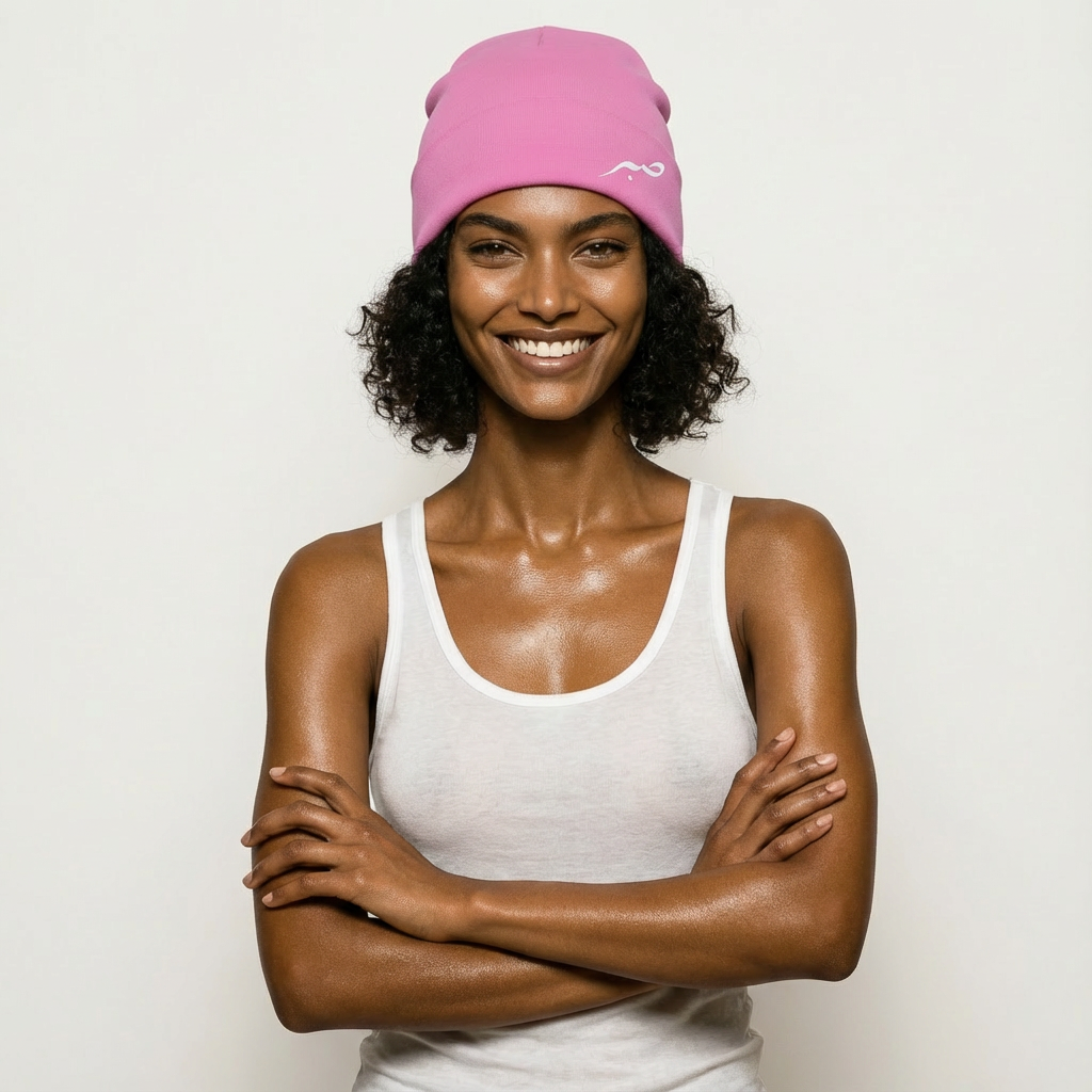 Sabr Skull Cap - Pink