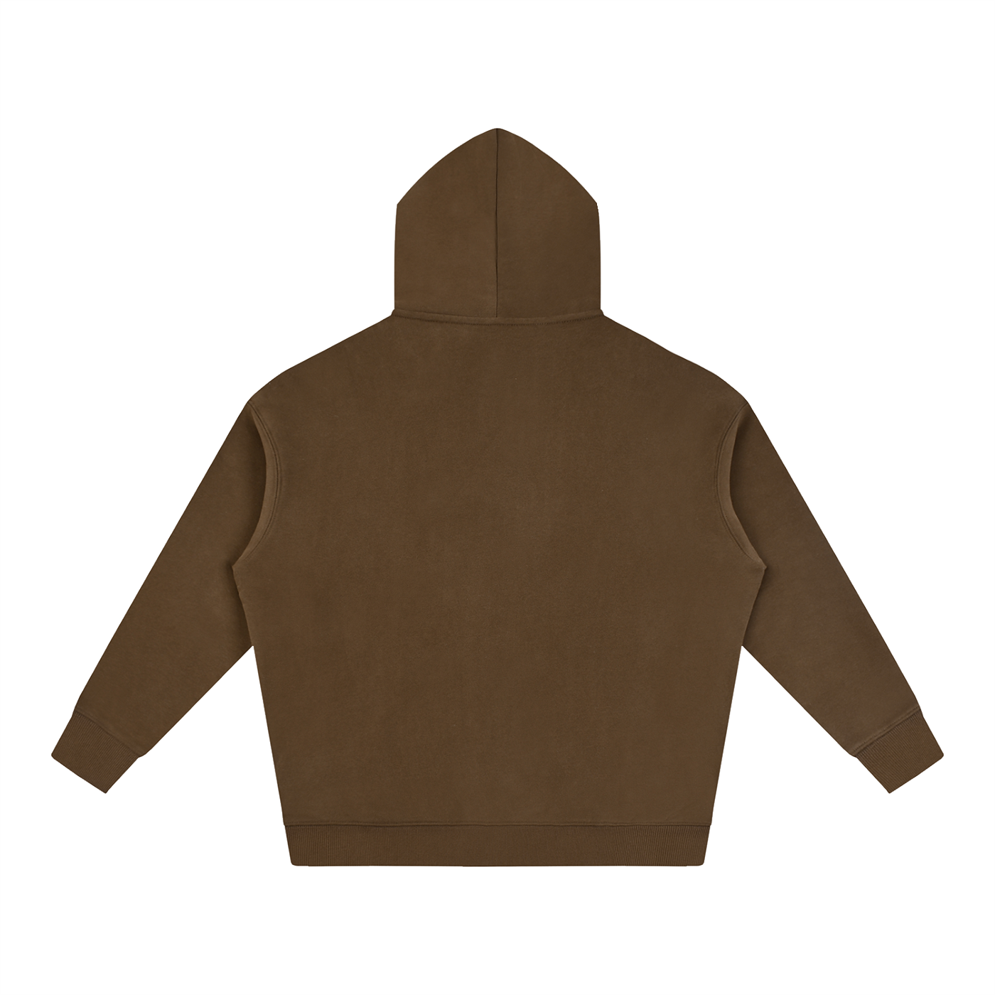 SABR Oversize Fleeced Hoodie "COFFEE"