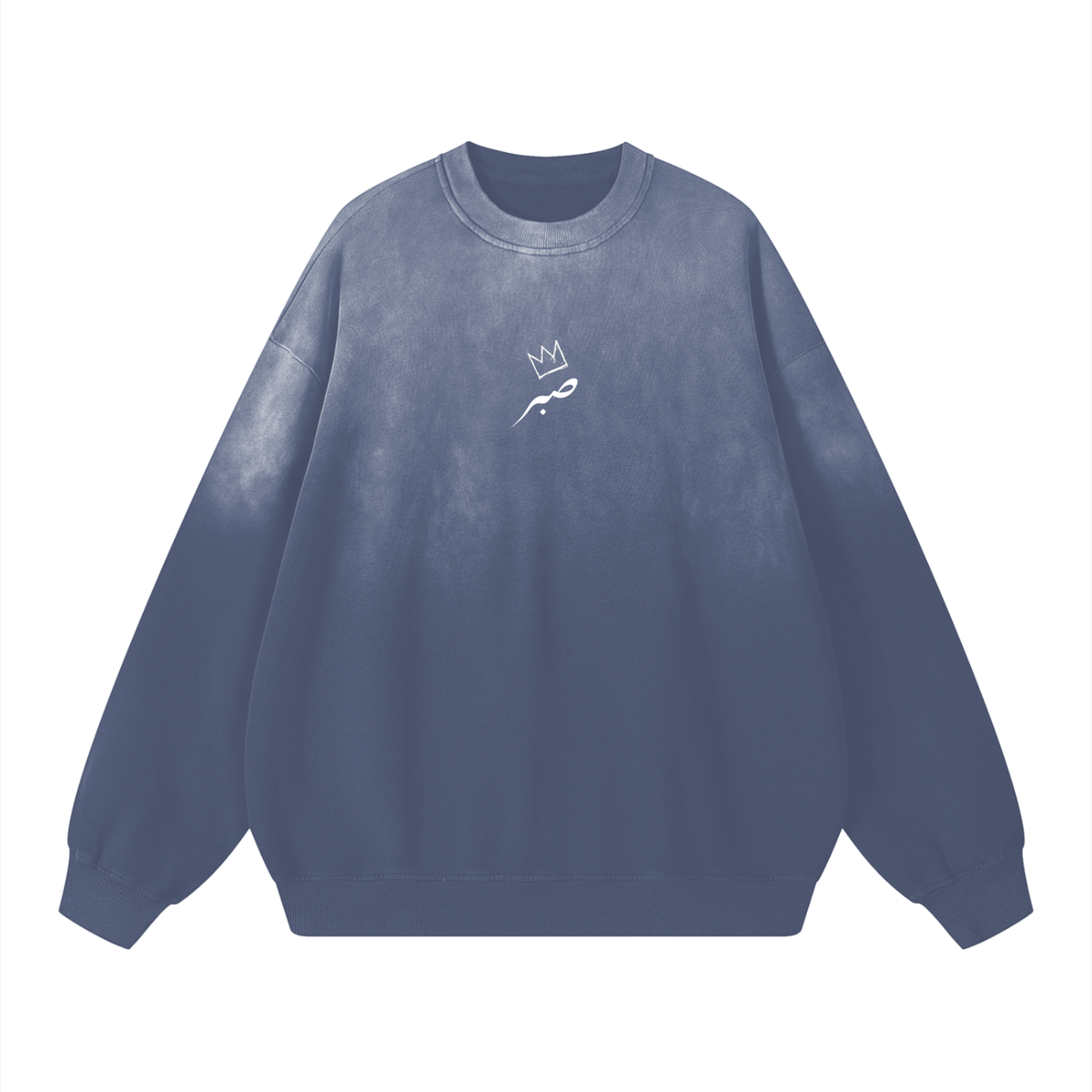 Sweatshirt Sunfade Drop-Shoulder Cotton