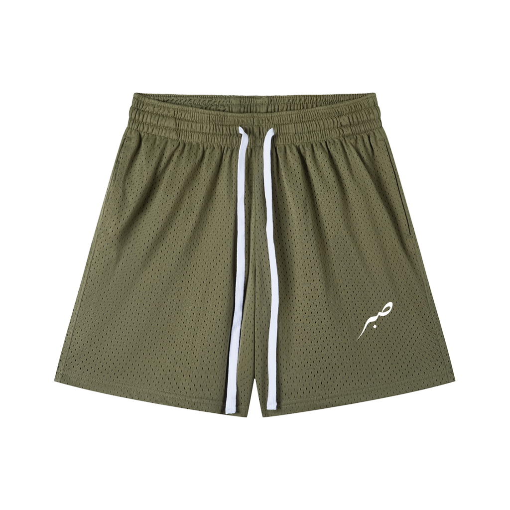 SABR 'BUILT DIFFERENT' Mesh Drawstring Shorts