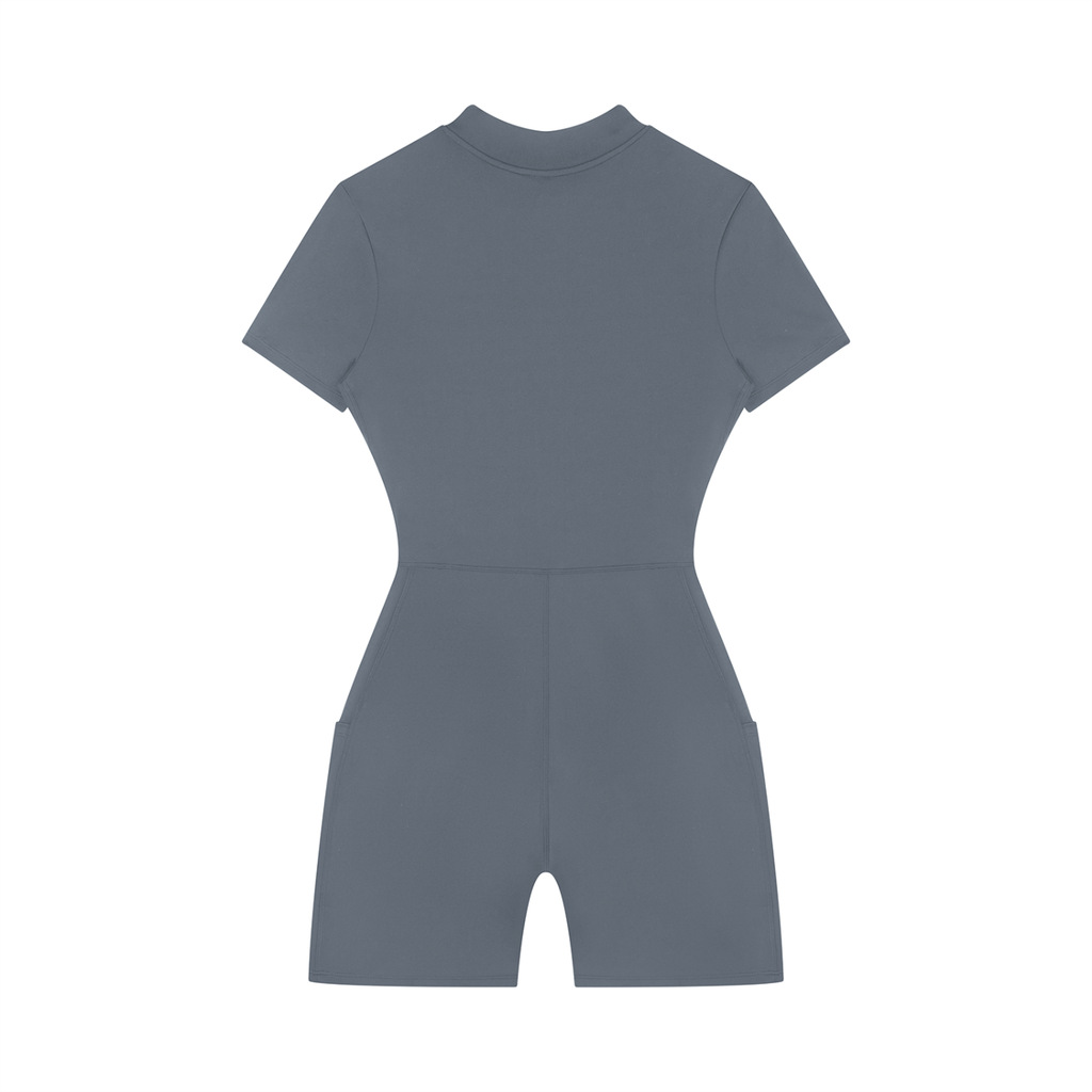 SABR Women's Quarter-Zip Short Sleeve Romper