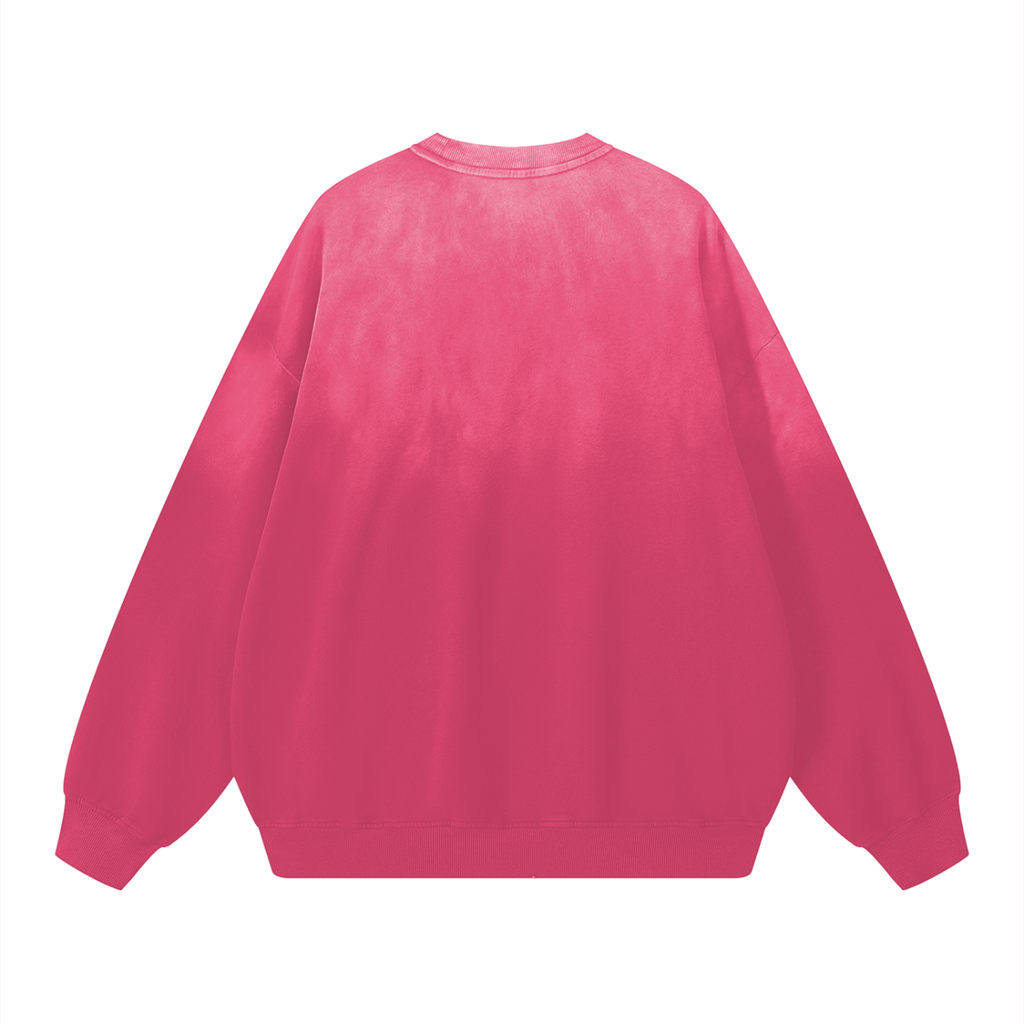 Sweatshirt Sunfade Drop-Shoulder Cotton