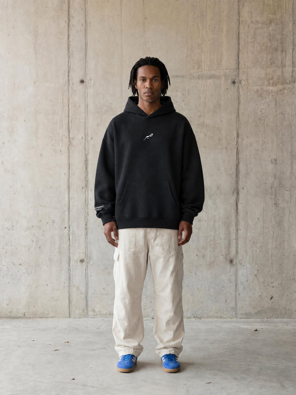 SABR Oversize Fleeced Hoodie "BUILT PATIENT"