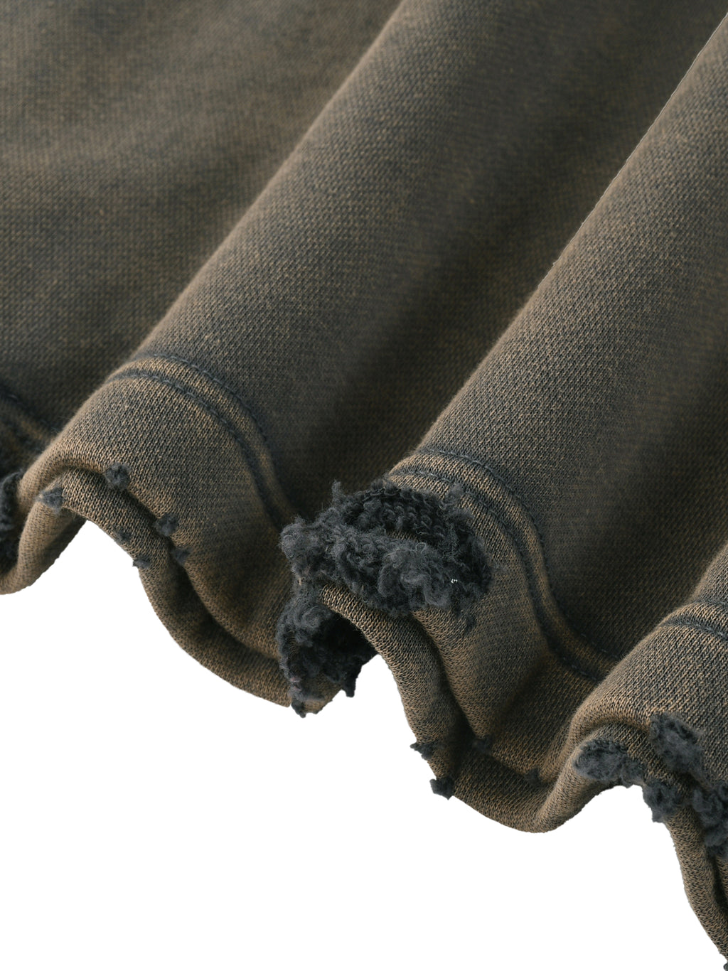 SABR Hoodie Vintage Washed Frayed-Hem