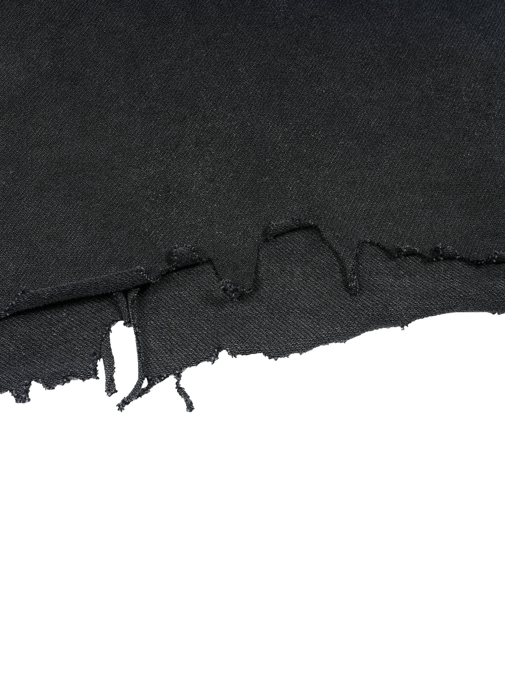 SABR Vintage Wash Boxy Distressed Hem T-Shirt